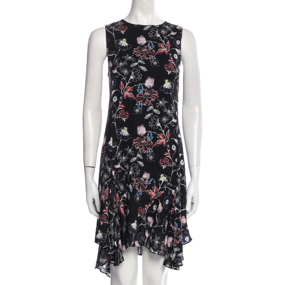 A.L.C 100% Silk Floral Dress